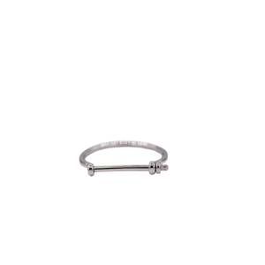 NEW KNOTWTR women's hook bracelet in silver